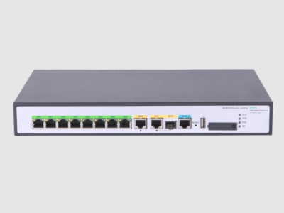 HPE Networking Comware Router 1GbE and Combo 2GbE WAN 8GbE LAN PoE MSR958