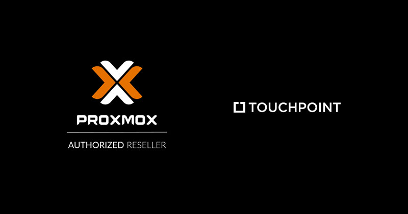 We are now a Proxmox Authorised Reseller