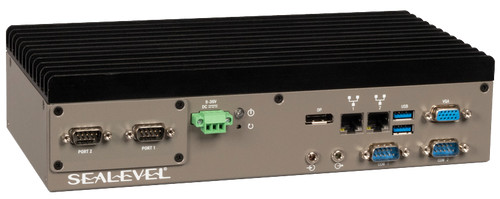 Sealevel Intel® Atom™ Flexio Fanless Industrial Embedded Computer