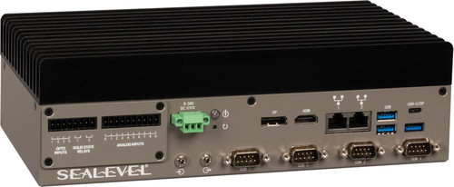Sealevel Intel® Core™ i3 Flexio Fanless Industrial Embedded Computer