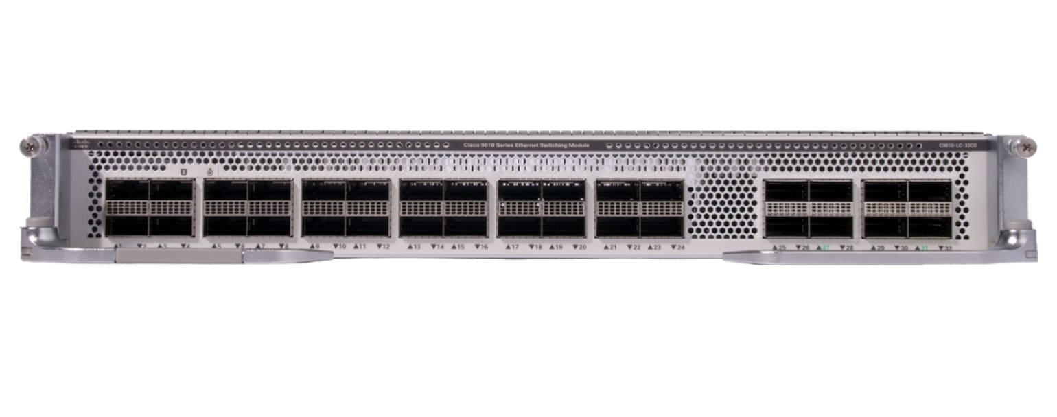 Cisco Catalyst C900X-LC-32CD 32-port 100G line card