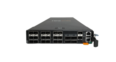 HPE Storage DCN 18p SFP28 25GbE  4p QSFP28 100GbE  Connector to Power Half Width Sw H-series SN8325H
