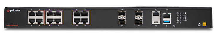 Palo Alto Network PA-555-PoE Next Generation Firewall