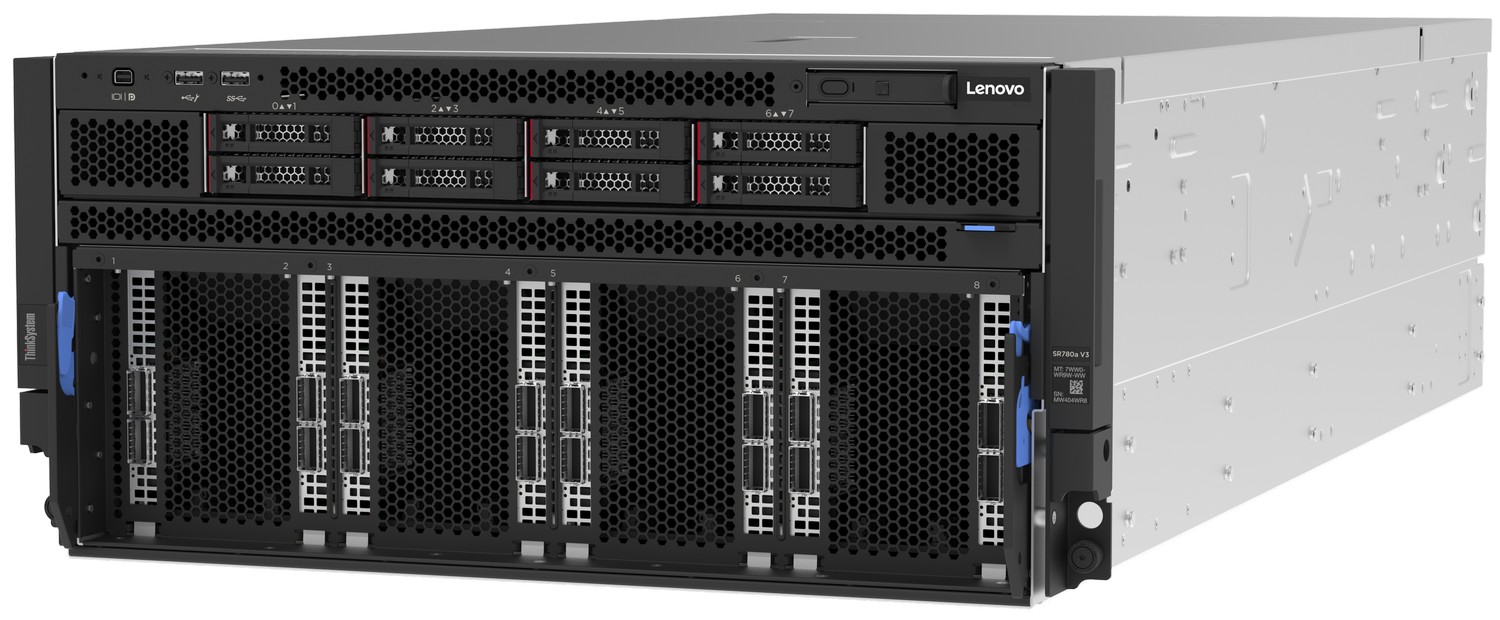 Lenovo ThinkSystem SR780a V3 server