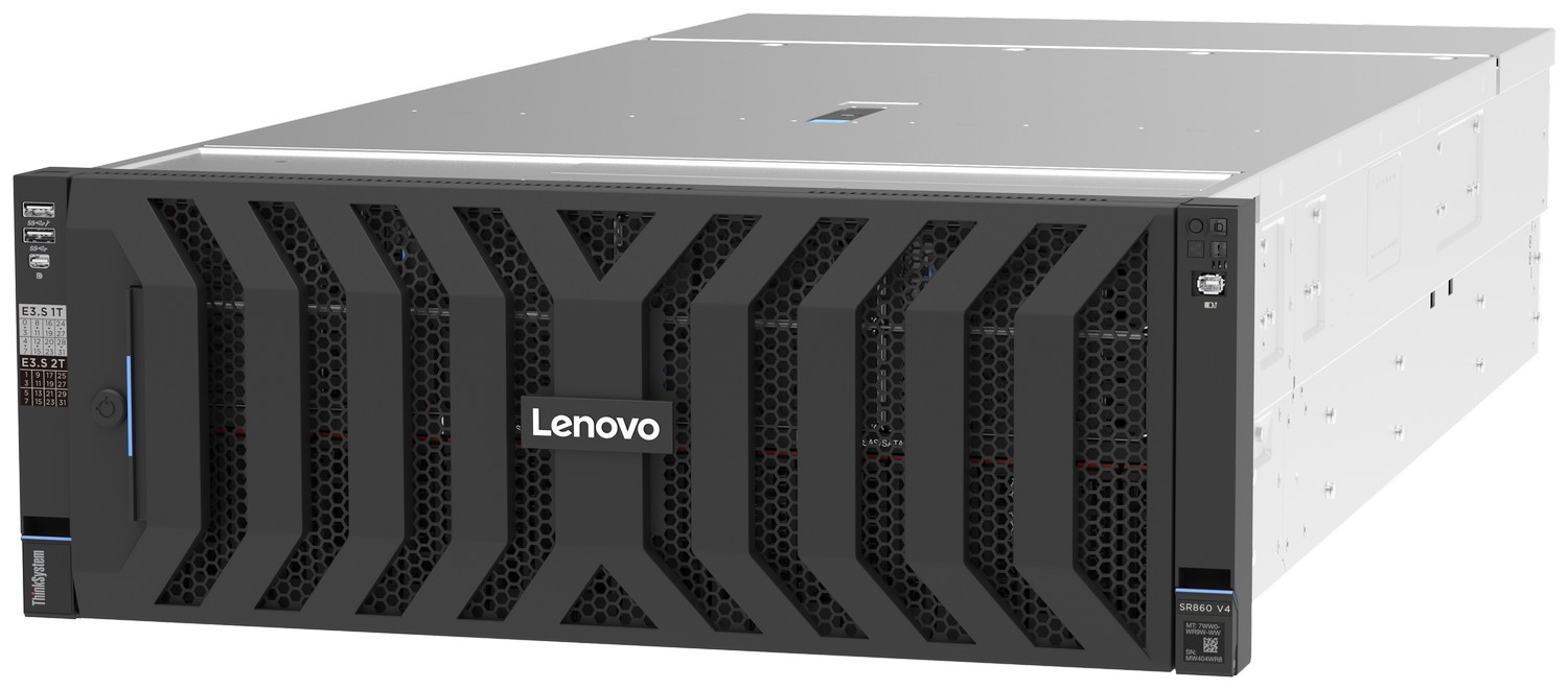 Lenovo ThinkSystem SD860 V4 server